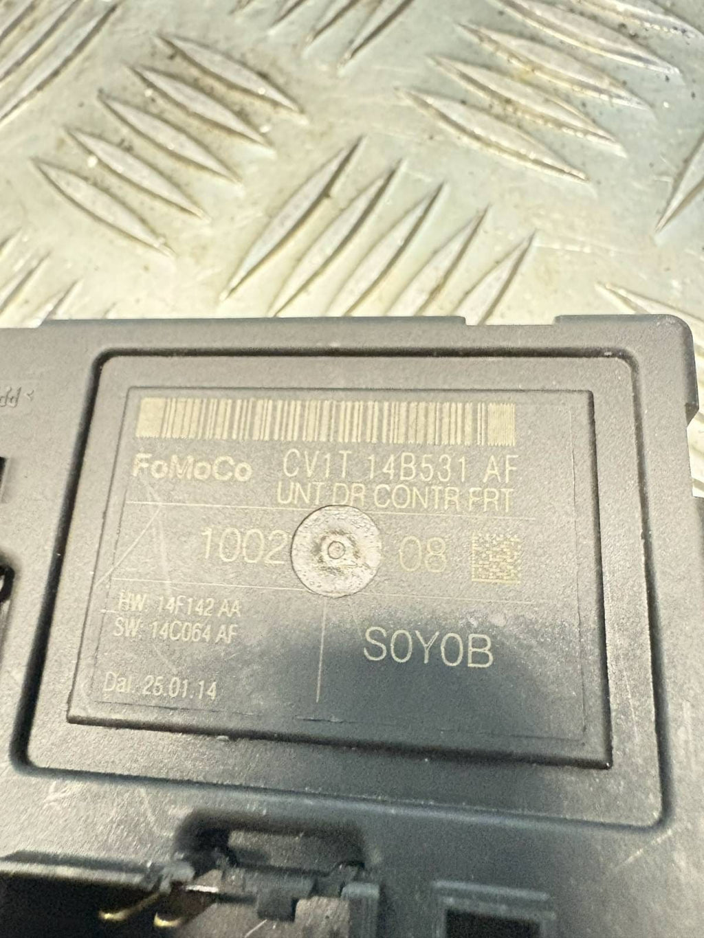 FORD FIESTA MK6 B299 Front Left Door Control Unit CV1T-14B531-AF 2010 23990661