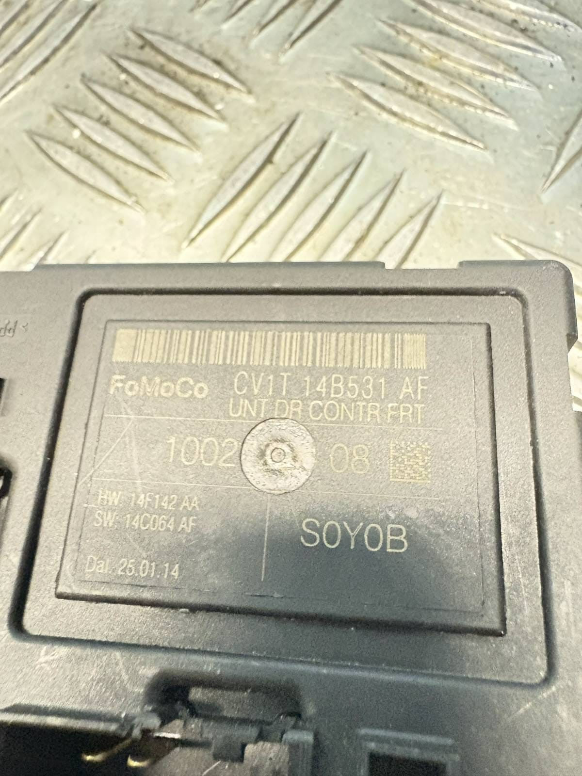 FORD FIESTA MK6 B299 Front Left Door Control Unit CV1T-14B531-AF 2010 23990661