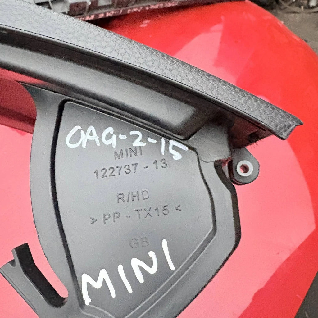 MINI Cooper R56 Hatchback Glove Box Lid Door Carbon Black 51162752811 2007-2013