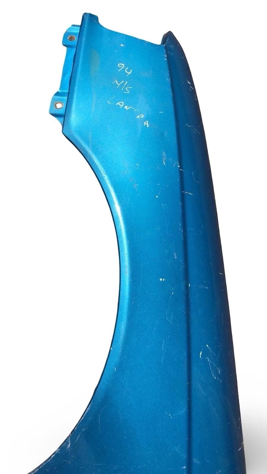 Hyundai Lantra J1 1994-1995 Front Left Wing Passenger Side NSF Blue Saloon