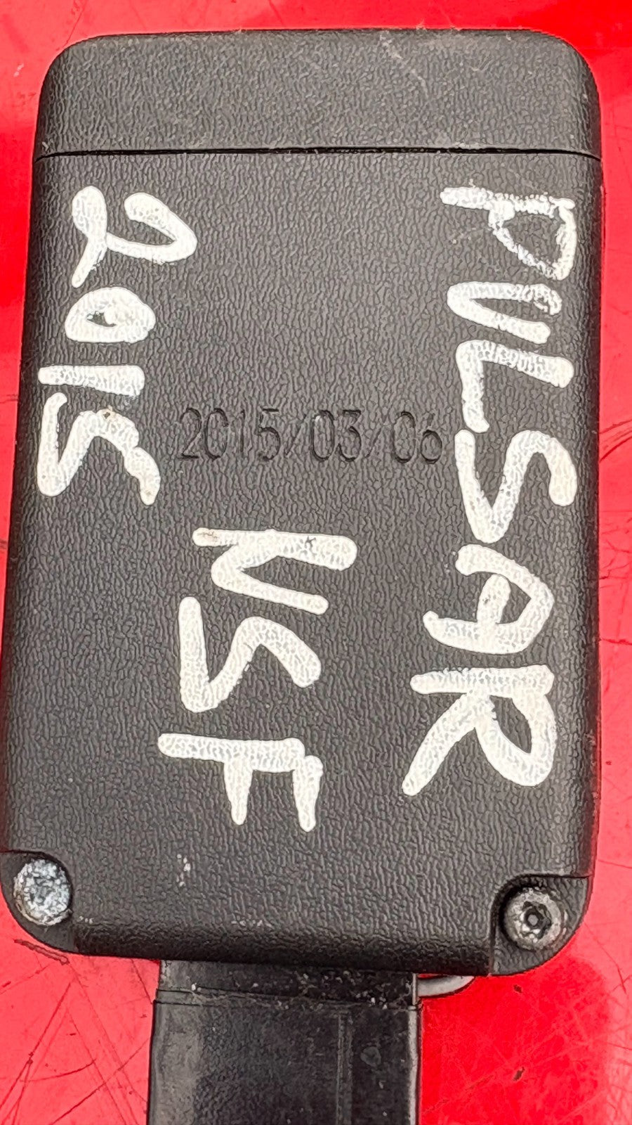 NISSAN PULSAR 2015 SEAT BELT BUCKLE FRONT LEFT PASSENGER SIDE