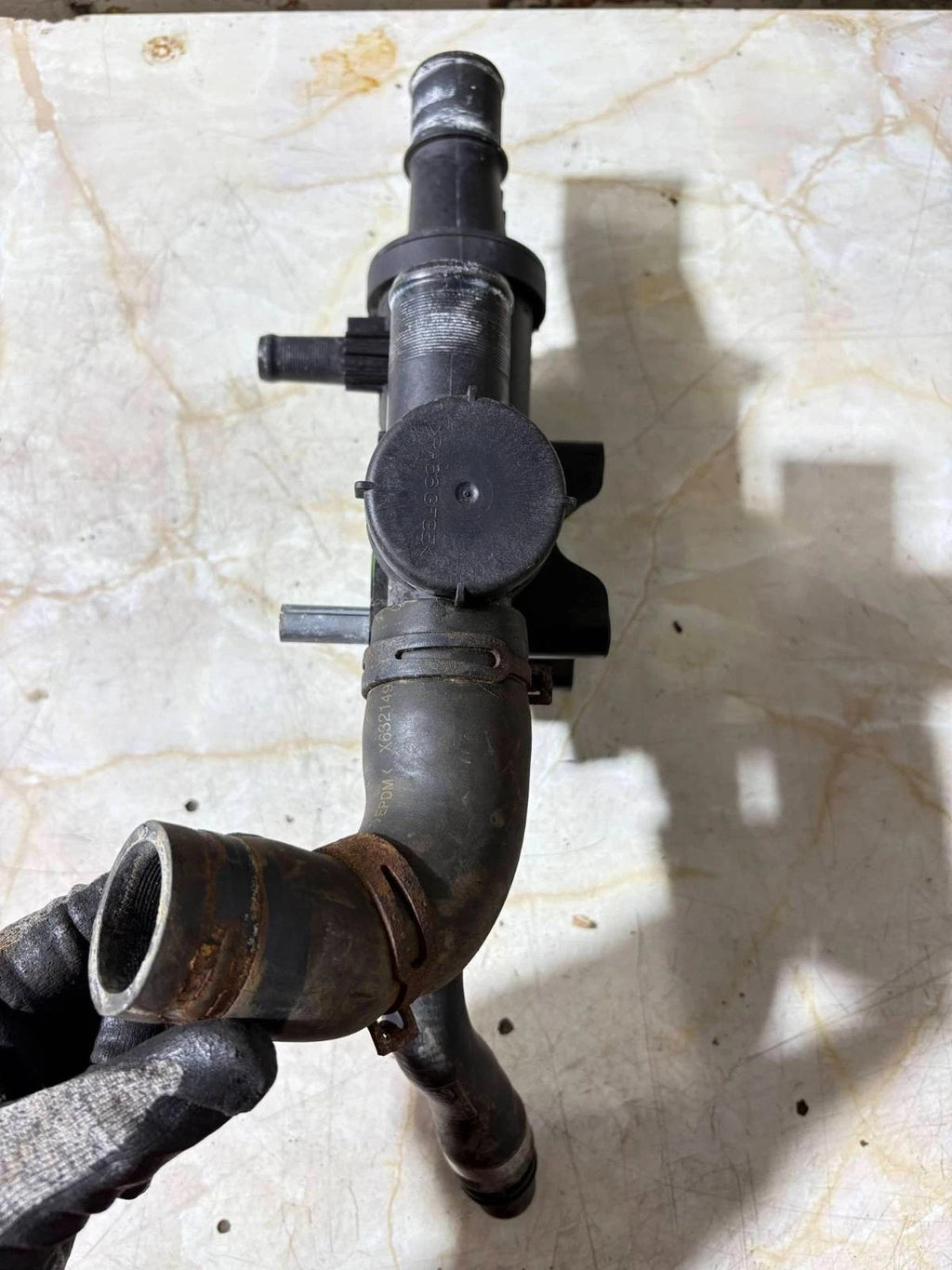 2006-2013 VOLVO C30 WATER COOLANT THERMOSTAT HOUSING