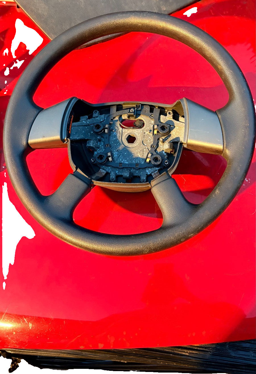 JAGUAR X-TYPE 2001-2009 LEATHER STEERING WHEEL 4X43-3F563
