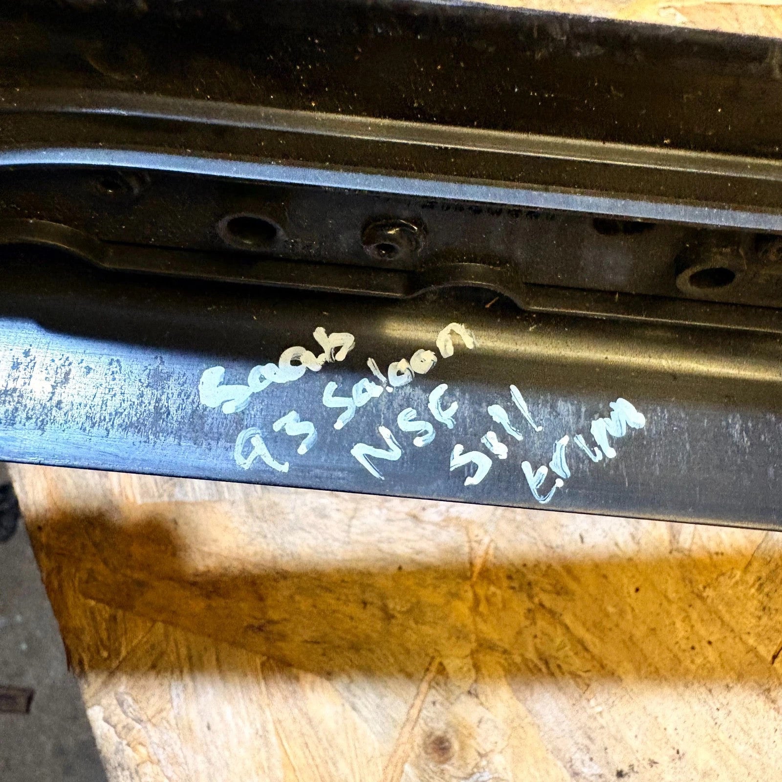 Saab 9-3 93 Nearside Passenger Vector Sill Protection Trim 12803115