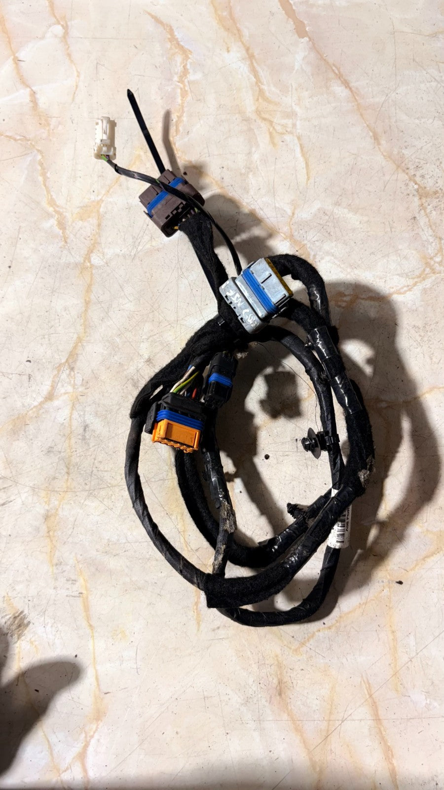 PEUGEOT 1007 FRONT PASSENGER LEFT SIDE DOOR WIRING LOOM 9657304880 2005-2009