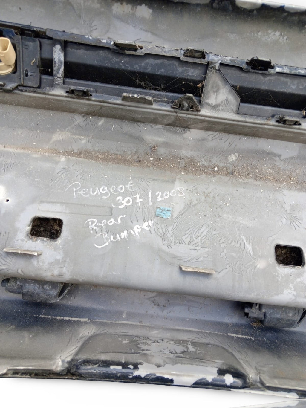 PEUGEOT 307 CC CABRIO COUPE REAR BUMPER PANEL 9641963177 03-05 S1 PRE-FACELIFT