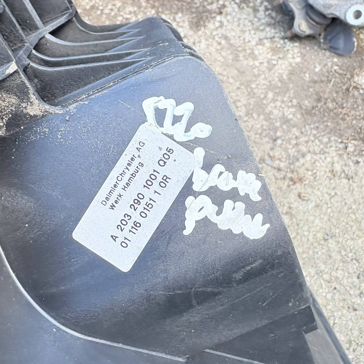 Mercedes C Class W203 S203 2000-2007 Auto Brake Pedal A2032901001