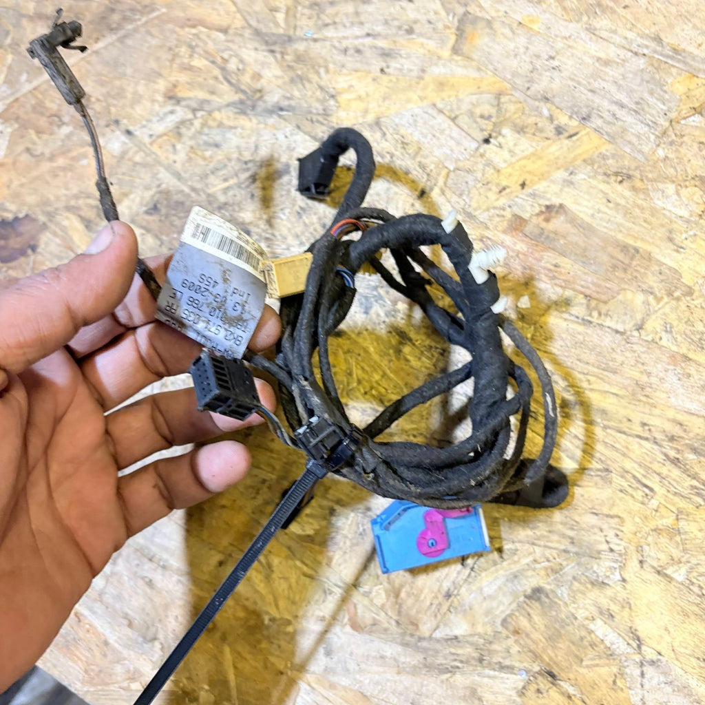 2015 AUDI A4 B8 FRONT RIGHT DOOR PANEL WIRING HARNESS LOOM-8K0 971 035 AR