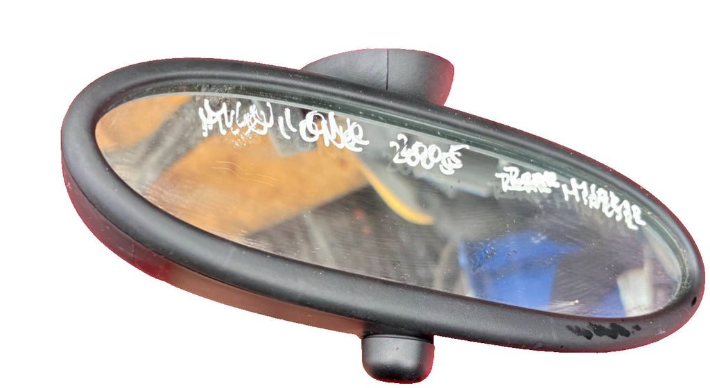 Mini One R50 R53 2001-2006 Interior Rear View Mirror E1 010784 Manual Black
