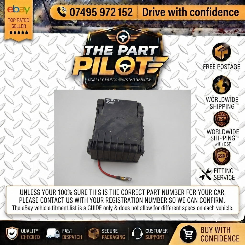 Audi TT 2006-2014 Fuse Relay Box 8J0907361