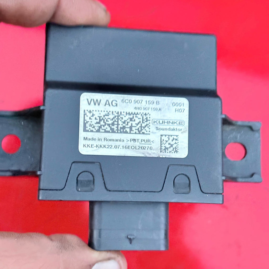 VW POLO Mk5 2009-2014 BODY SOUND IMPACT CONTROL MODULE ECU 6C0907159B
