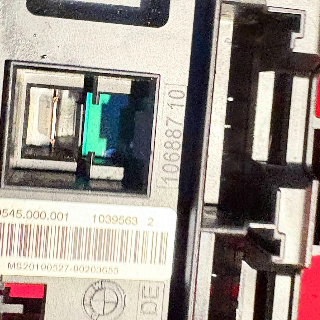 BMW 118i 2019 Power Distribution Fuse Box Front 19549.000.001