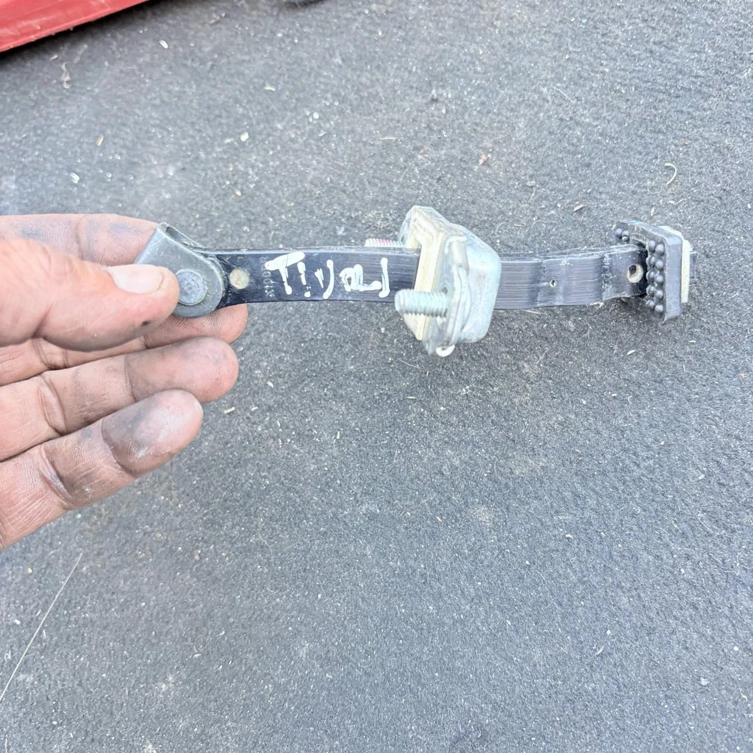 Passenger Rear Door Check Strap Stay for Honda Civic Sedan 72380-SNE-A01