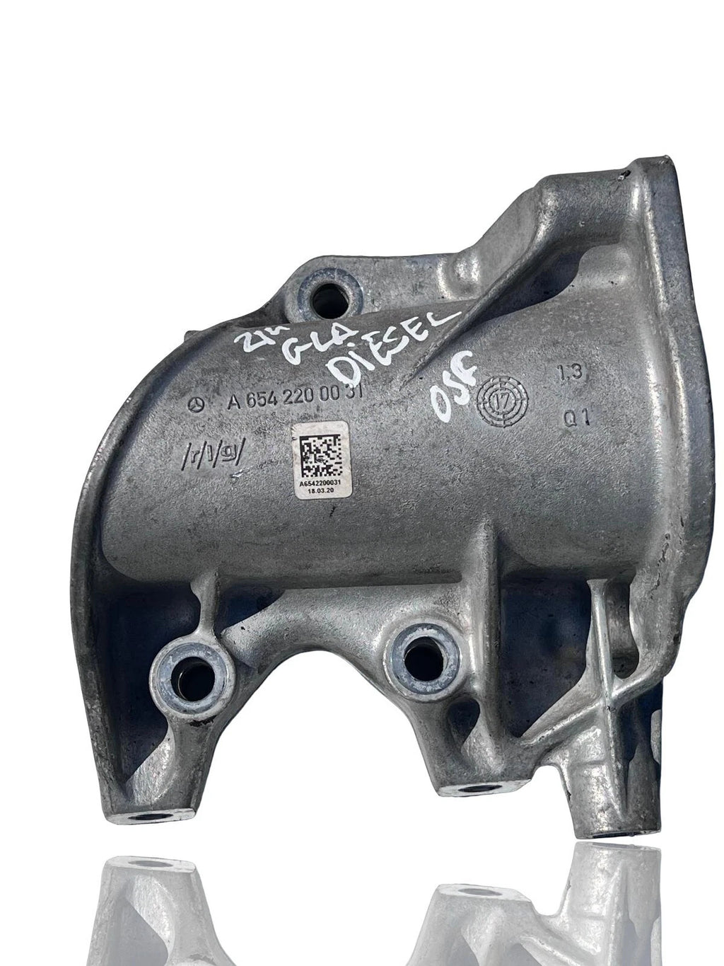 19-ON MERCEDES BENZ A CLASS W177 ENGINE BEARING BRACKET SUPPORT A6542200031