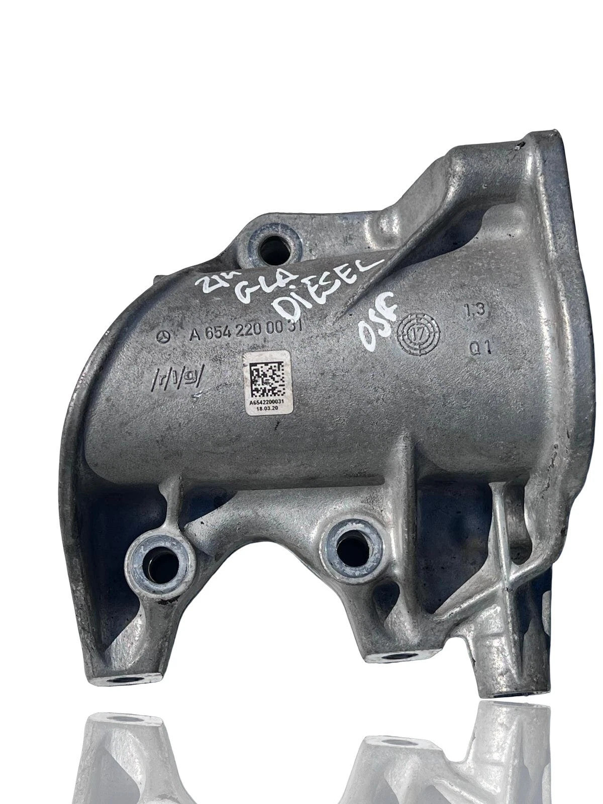 19-ON MERCEDES BENZ A CLASS W177 ENGINE BEARING BRACKET SUPPORT A6542200031