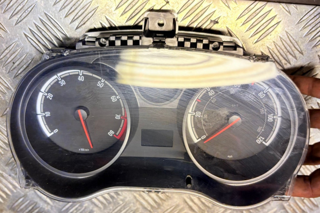 2013 VAUXHALL CORSA D SPEEDOMETER INSTRUMENT 1344277