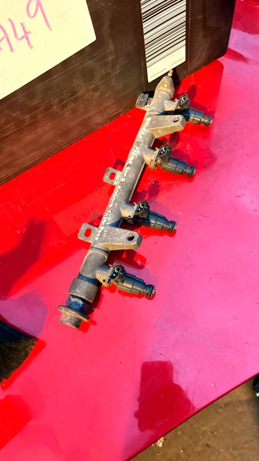 HYUNDAI COUPE 2008 FUEL INJECTOR RAIL