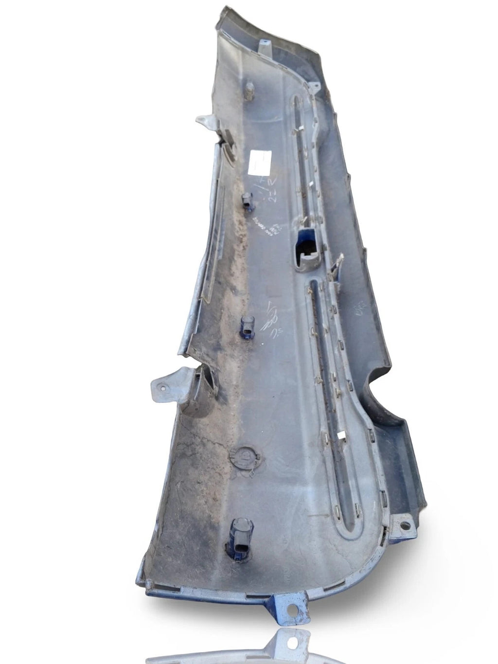 Rear BUMPER MINI Hatchback R56 2006-2014 Blue With Chrome Strip
