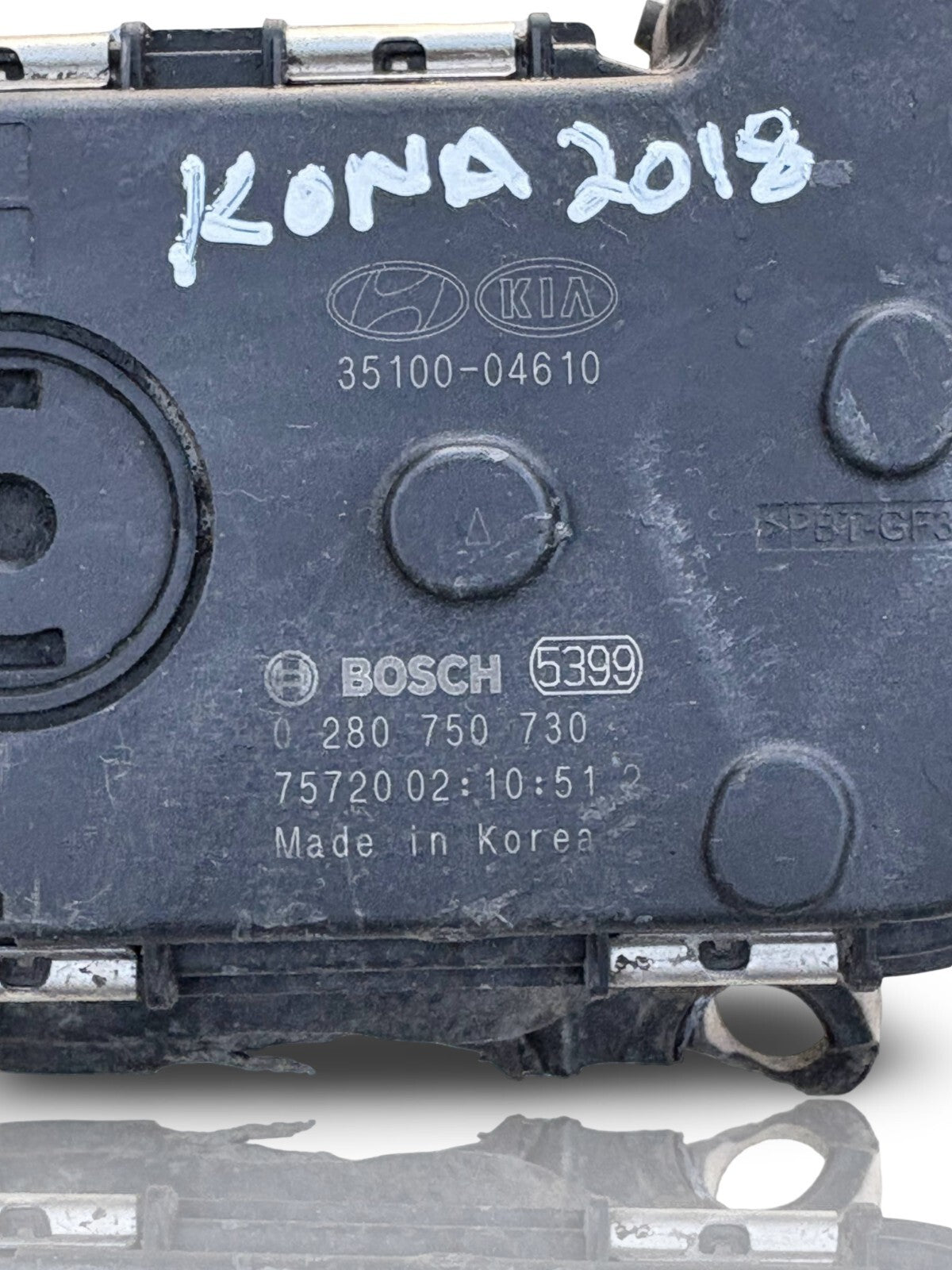 2019 HYUNDAI I10 Petrol THROTTLE BODY 35100-04610