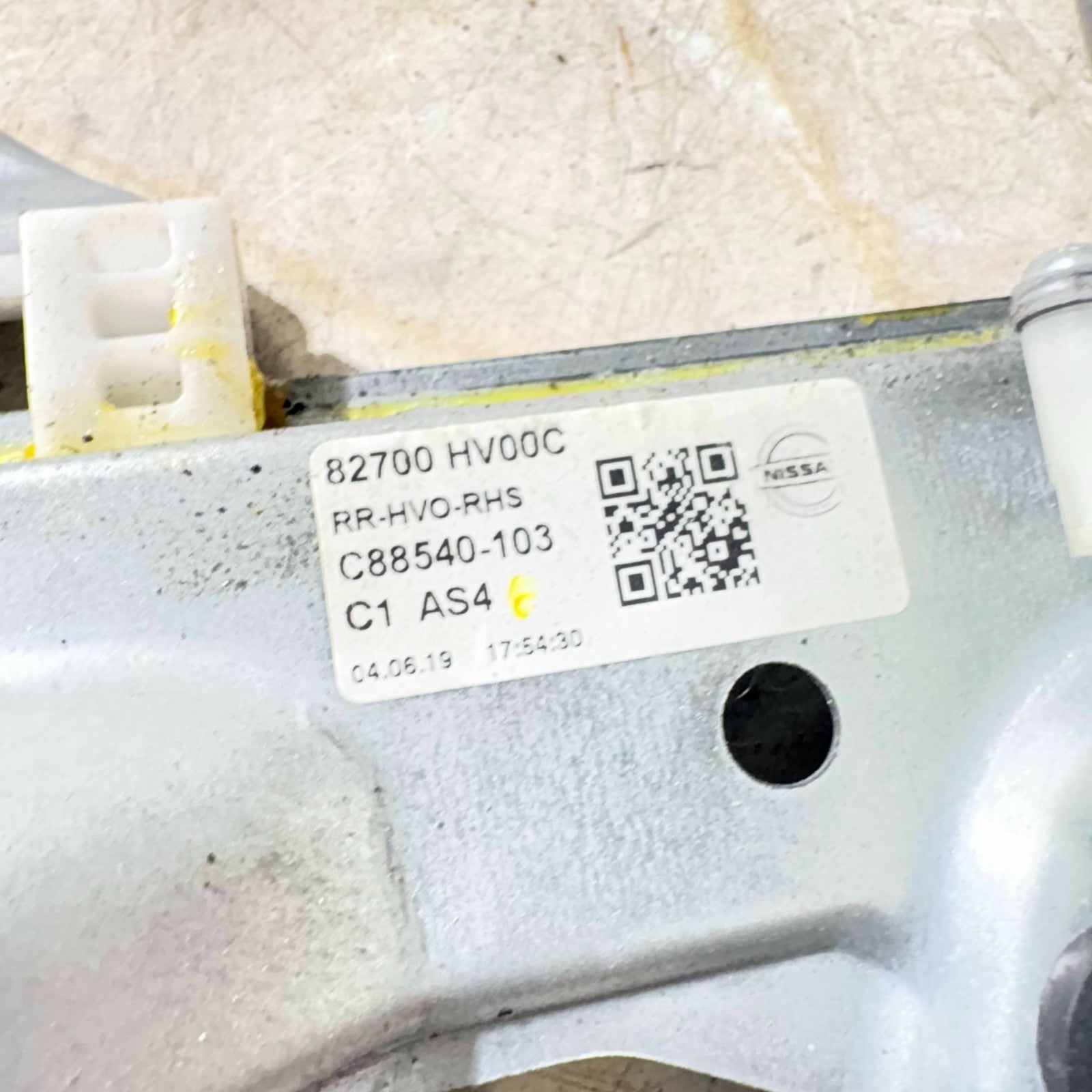 NISSAN QASHQAI WINDOW REGULATOR REAR DRIVER SIDE OFFSIDE 2014-2021 82700 HVO0C