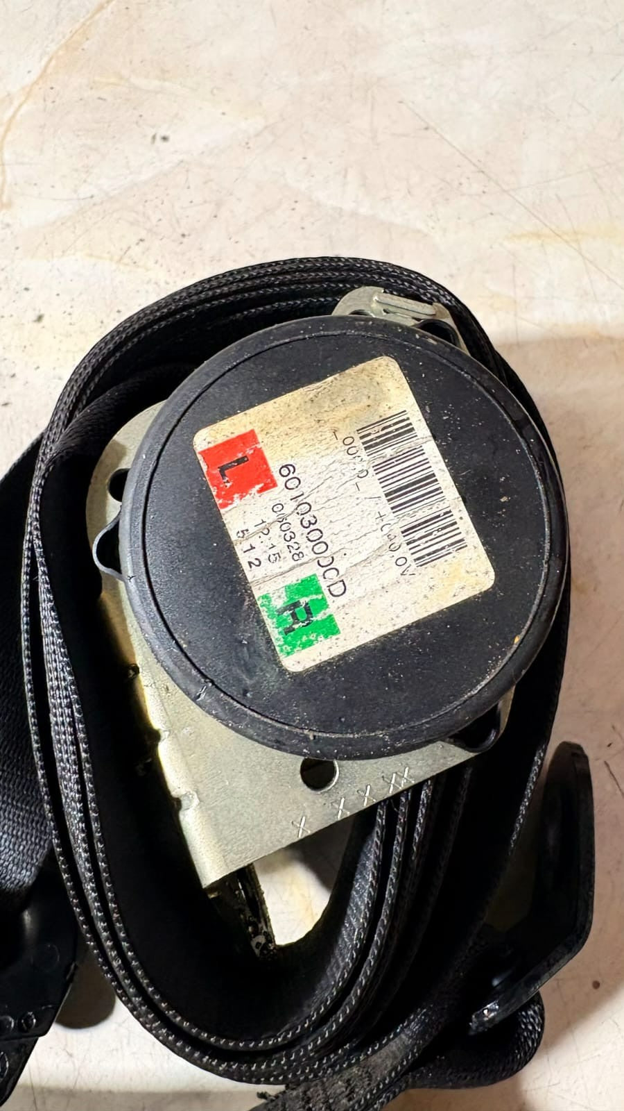 Mini Bmw R50 2003-2006 Left Passenger Nearside Rear Seat Belt 530101002
