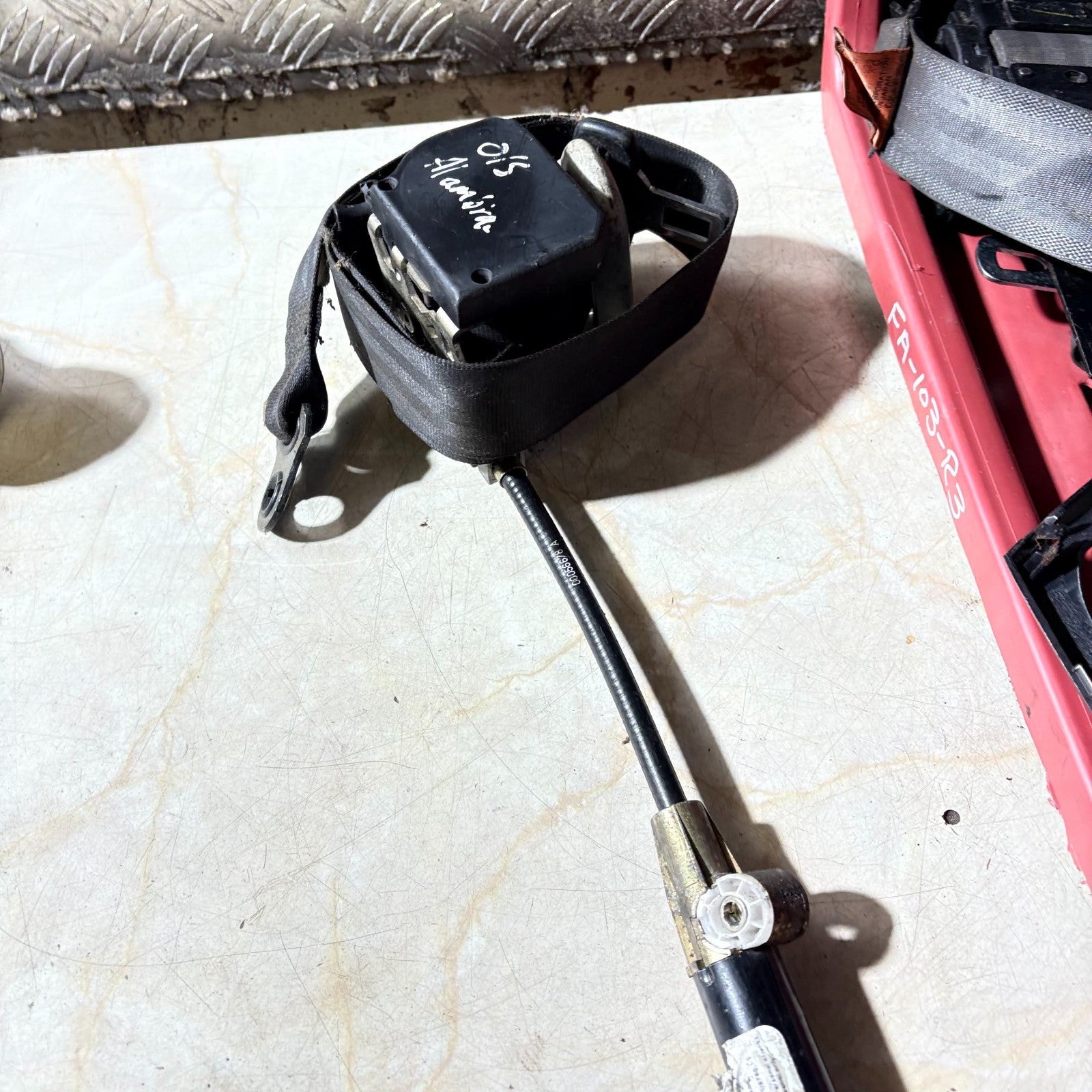 7M3857706 Front Seat Belt Right Sie for SEAT ALHAMBRA 1996