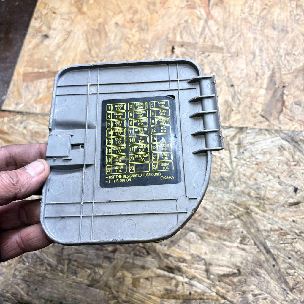 2006-2012 KIA SEDONA FUSE BOX COVER LID