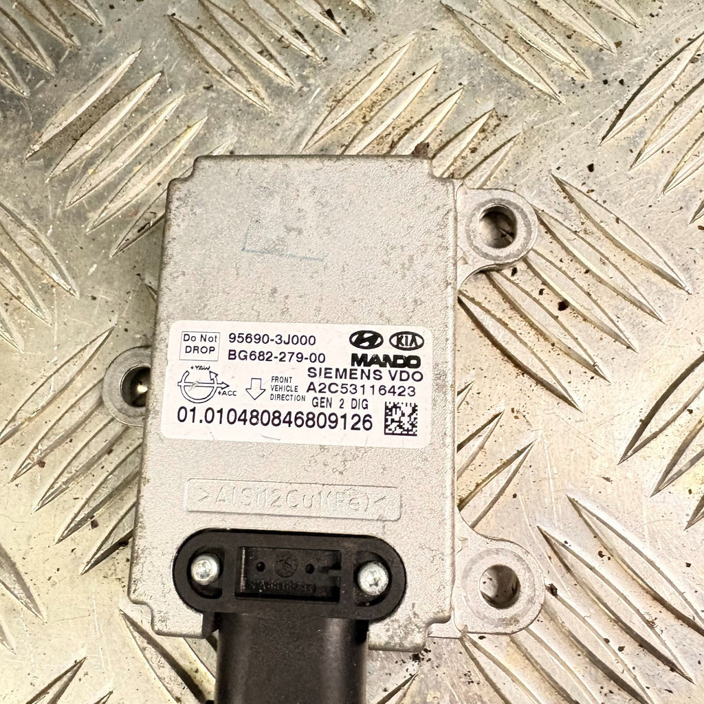 KIA SOUL 2008-14 YAW RATE SENSOR ECU CONTROL MODULE UNIT 95690-3J000