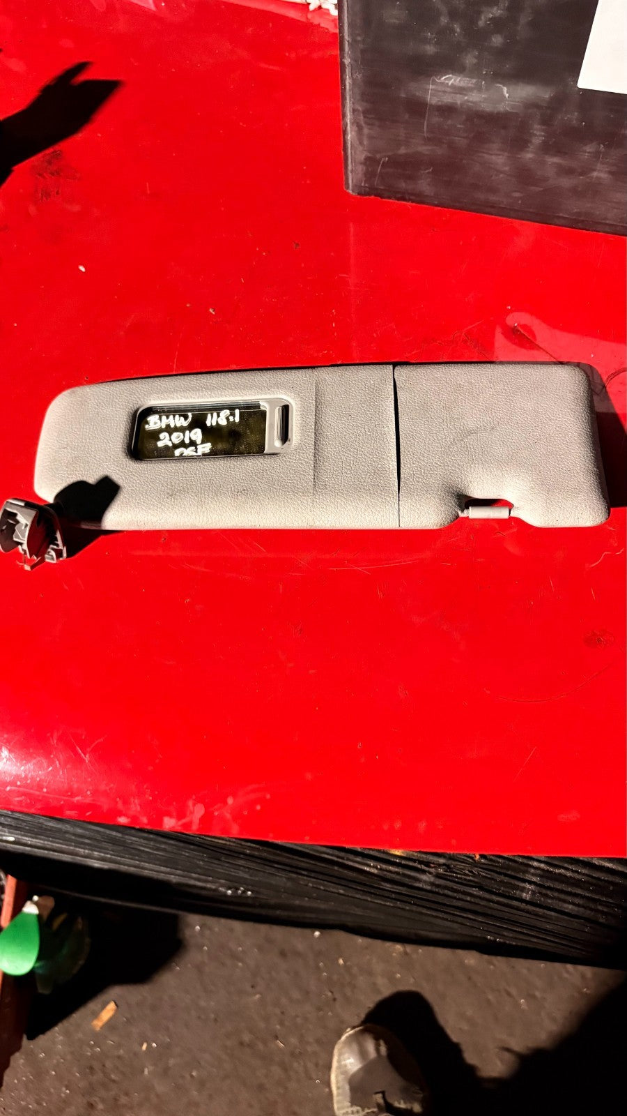 2019 BMW 118i Drivers Side O/S/F Sun Visor