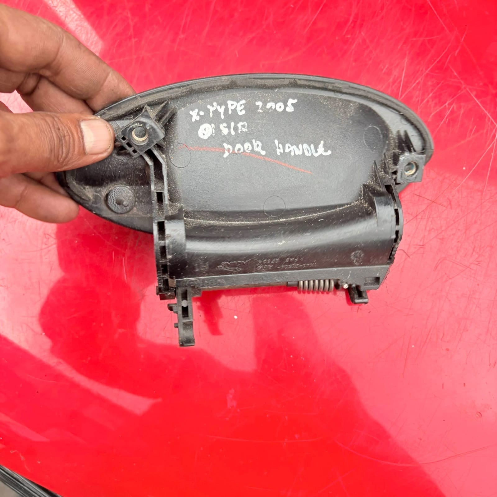 Jaguar X-Type 2005 OSR RH Driver Rear Exterior Door Handle