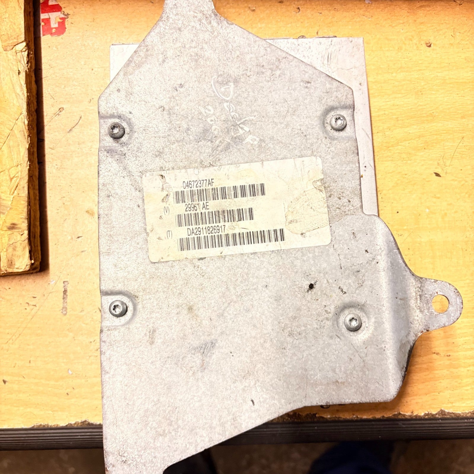 Dodge Caliber 2006 Amplifier Audio Control Module 04672377AF