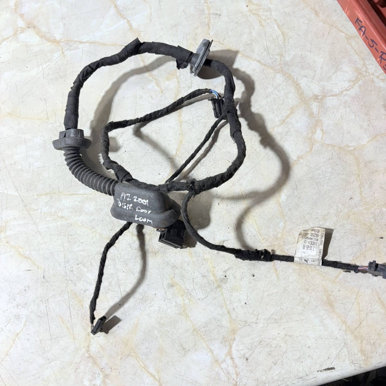 BMW 3 Series G20 G21 Driver RH Rear Door Wiring Loom Harness 11107811