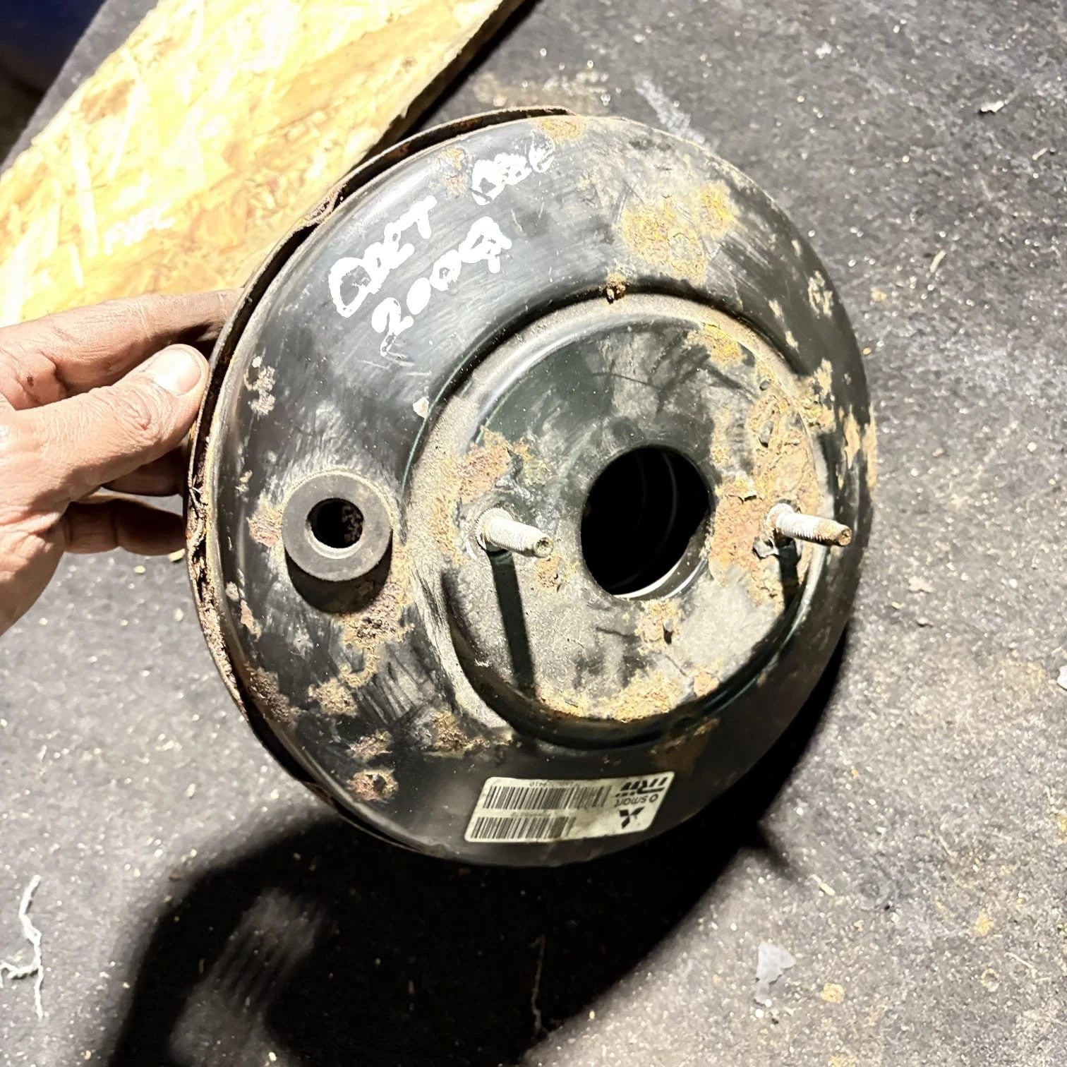 VAUXHALL MERIVA 2009 BRAKE SERVO 32481049