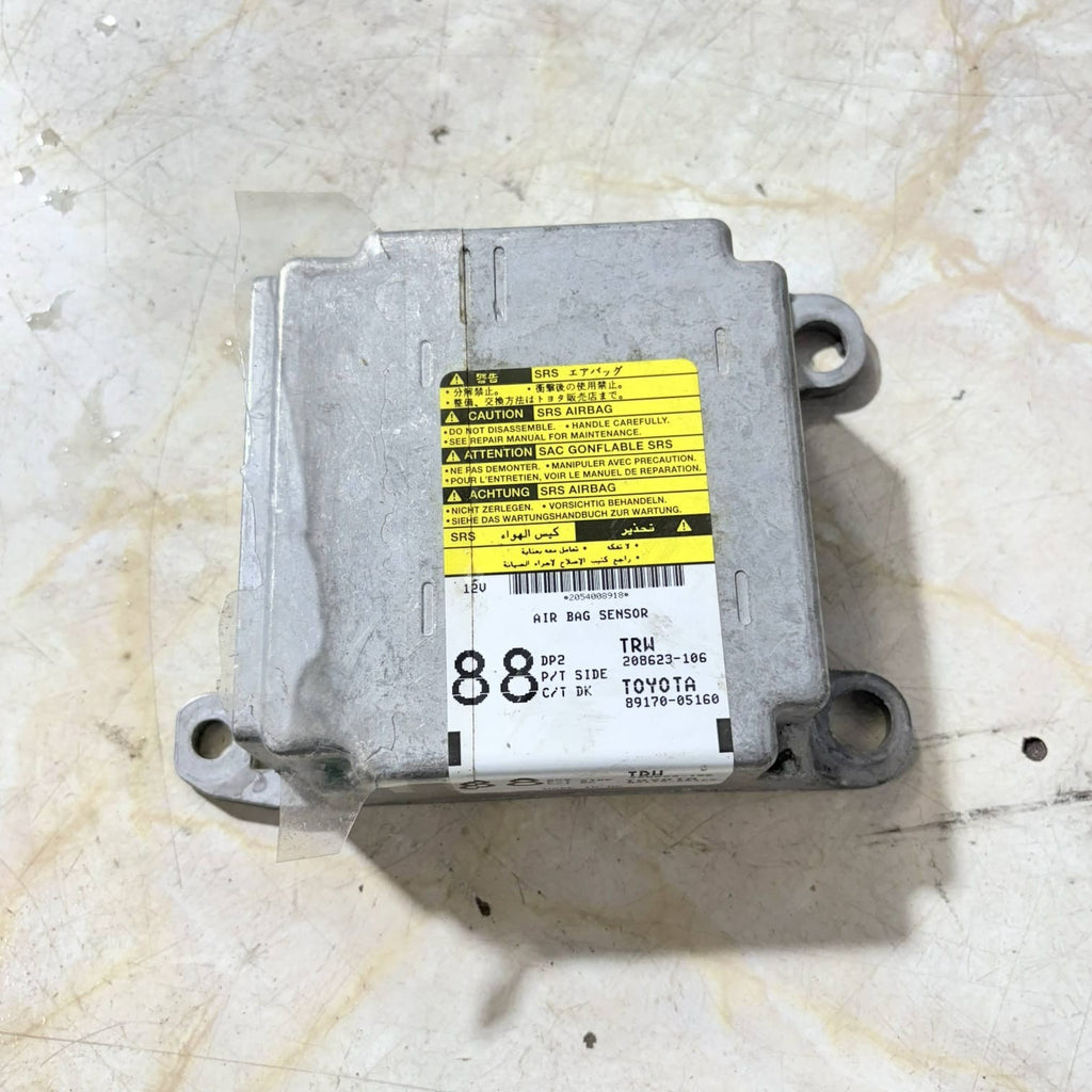2004 TOYOTA AVENSIS AIR SRS BAG CONTROL MODEL UNIT 208623-106
