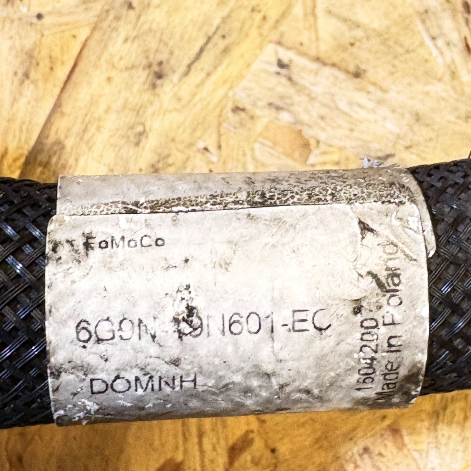 VOLVO S60 I A/C Air Con Hose Pipe 6G9N19N602-EC 2.00 Petrol 132kw