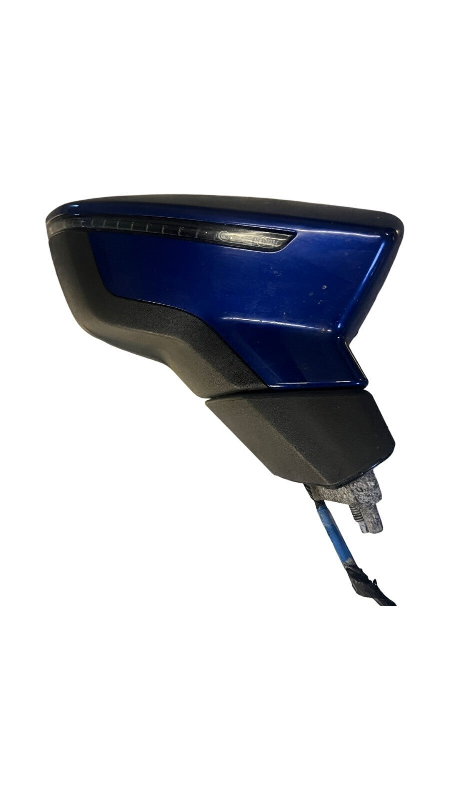 2013-2016 SEAT LEON MK3 DRIVER SIDE WING MIRROR BLUE OS OSF OFFSIDE