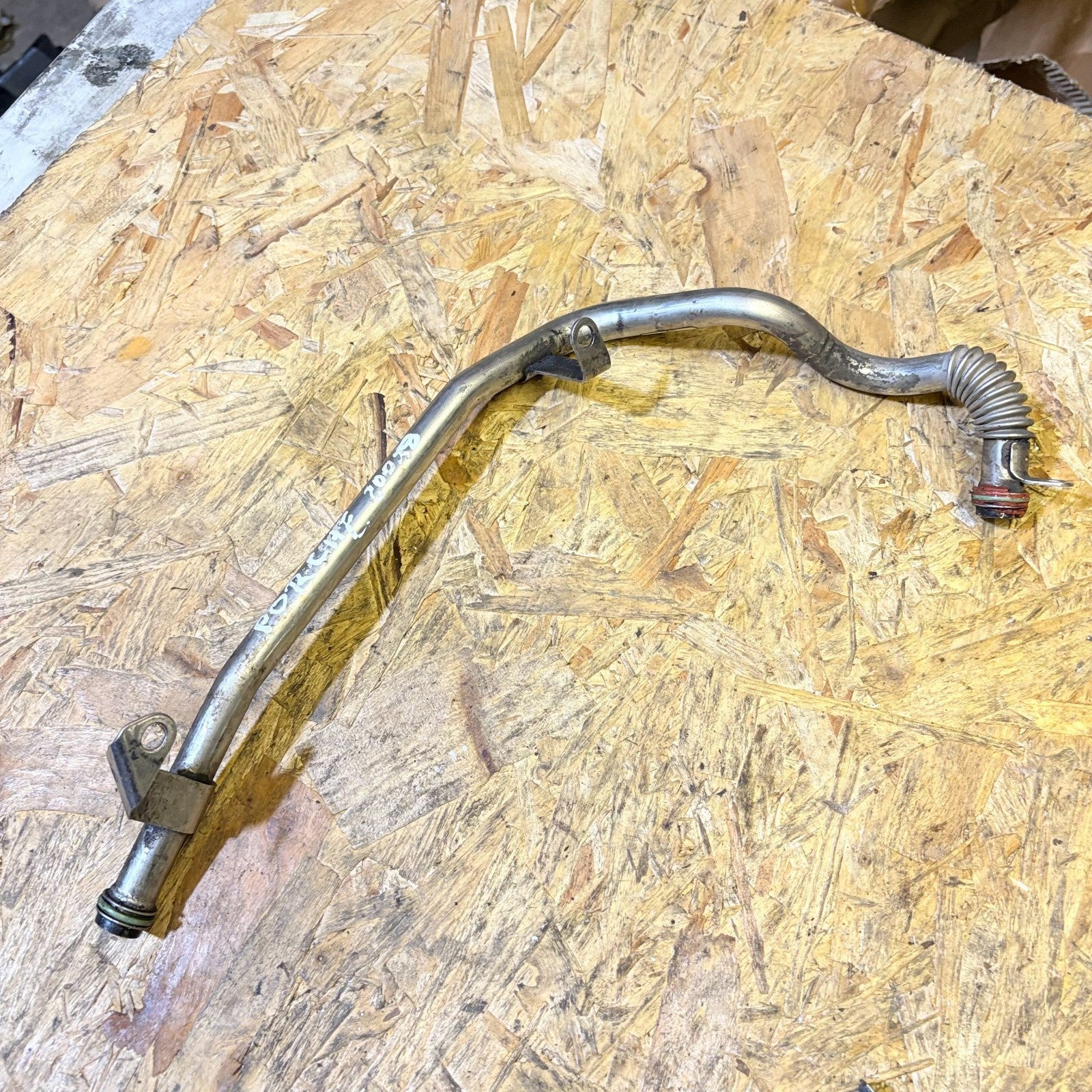 PORSCHE CAYENNE 955 957 03-10 MANUAL CLUTCH HYDRAULIC FLUID HOSE PIPE TUBE LINE