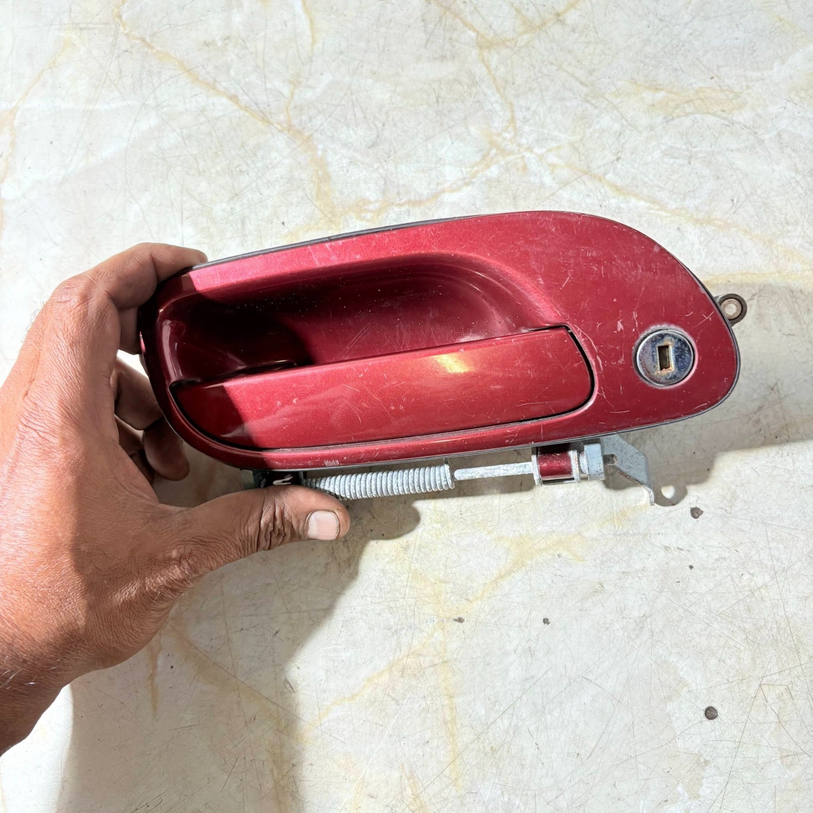 Volvo S60 Mk1 Front Right Exterior Door Handle Blue 2000-2009 Driver Offside