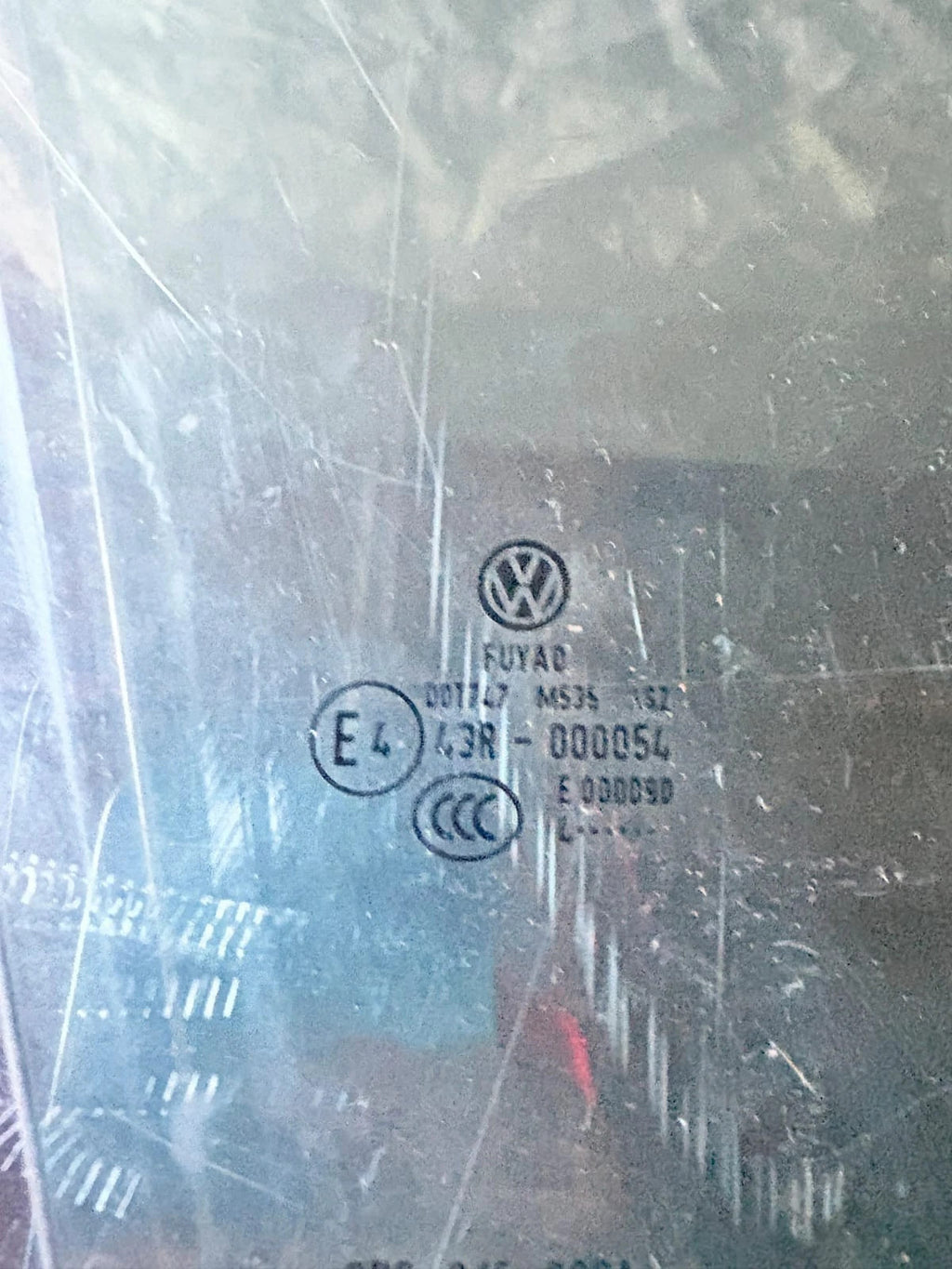 VW Polo 2003-2009 Driver Front Door Glass OSF RIGHT Side