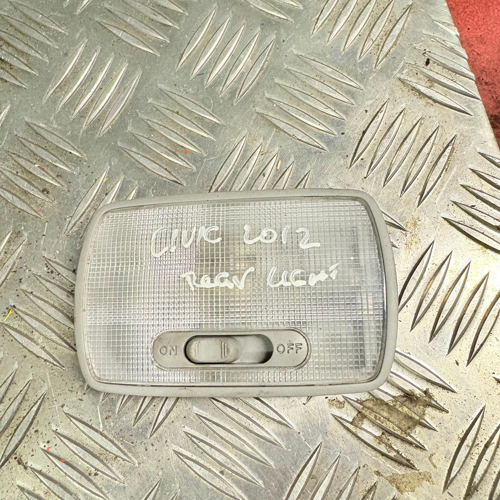 HONDA CIVIC MK9 2012 REAR ROOF READING COURTESY LIGHT