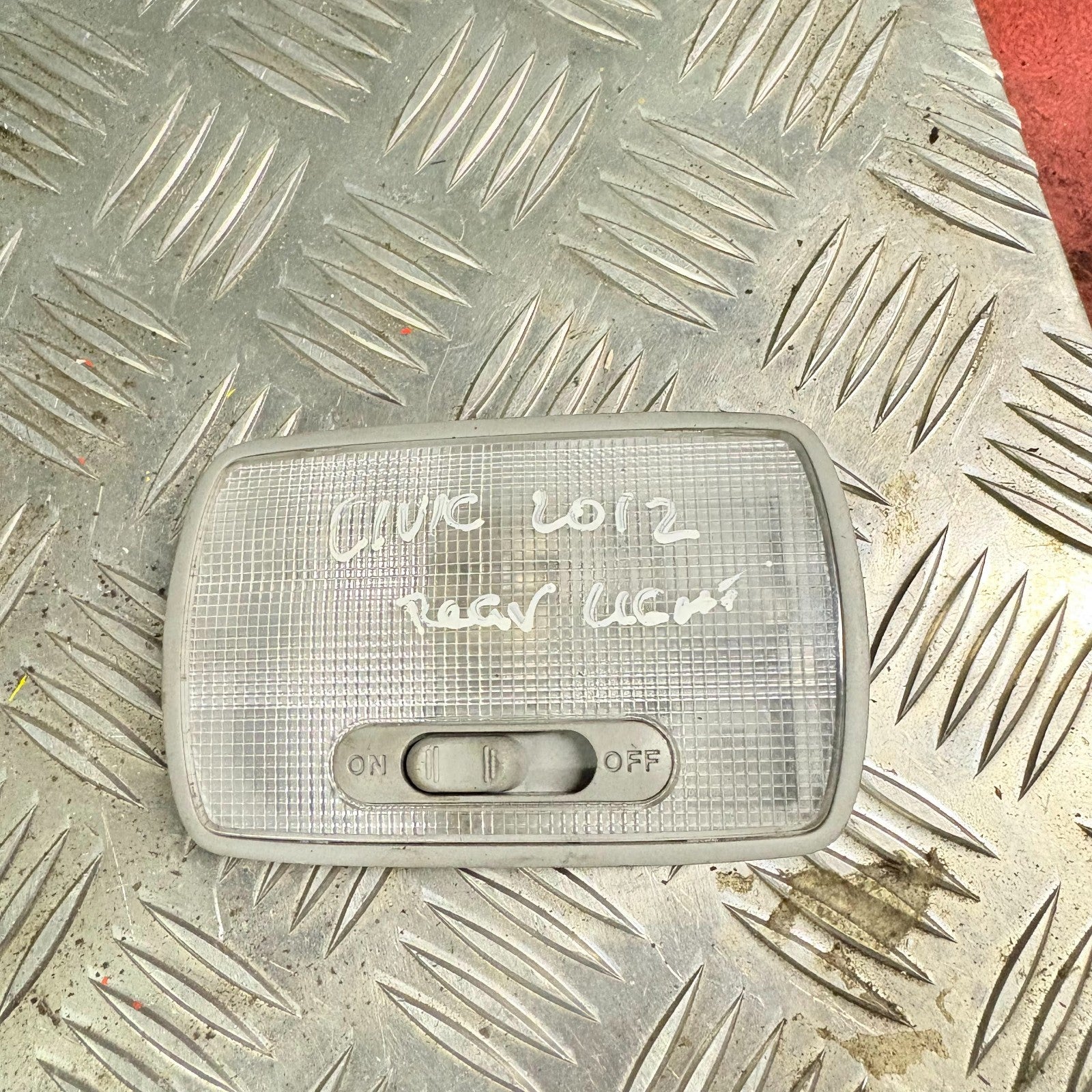 HONDA CIVIC MK9 2012 REAR ROOF READING COURTESY LIGHT