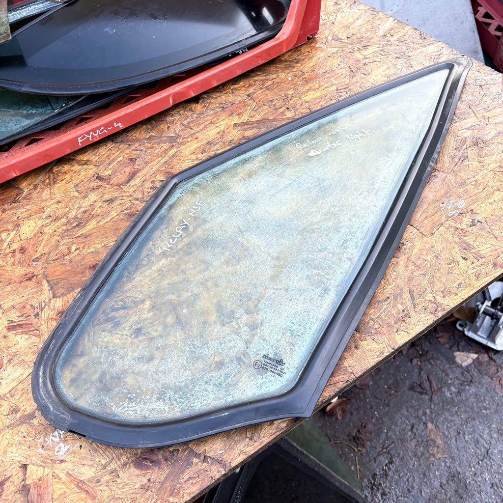 CITROEN RELAY QUARTER WINDOW PASSENGER FRONT GLASS 93~06