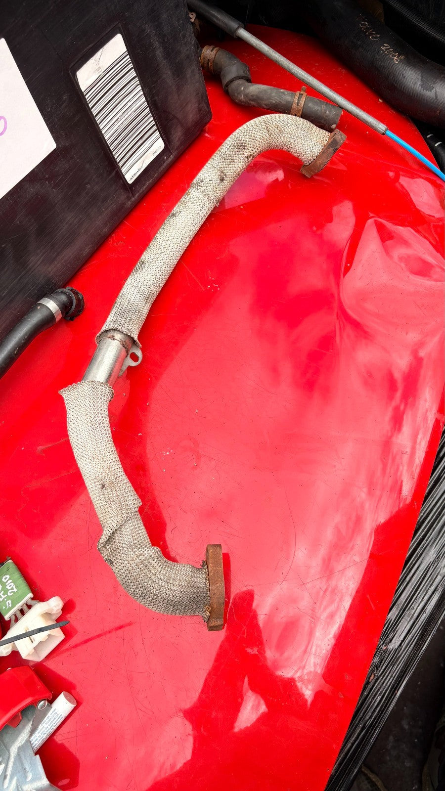 Land Rover Freelander 2 Egr Valve Cooler Pipe Hose 2007