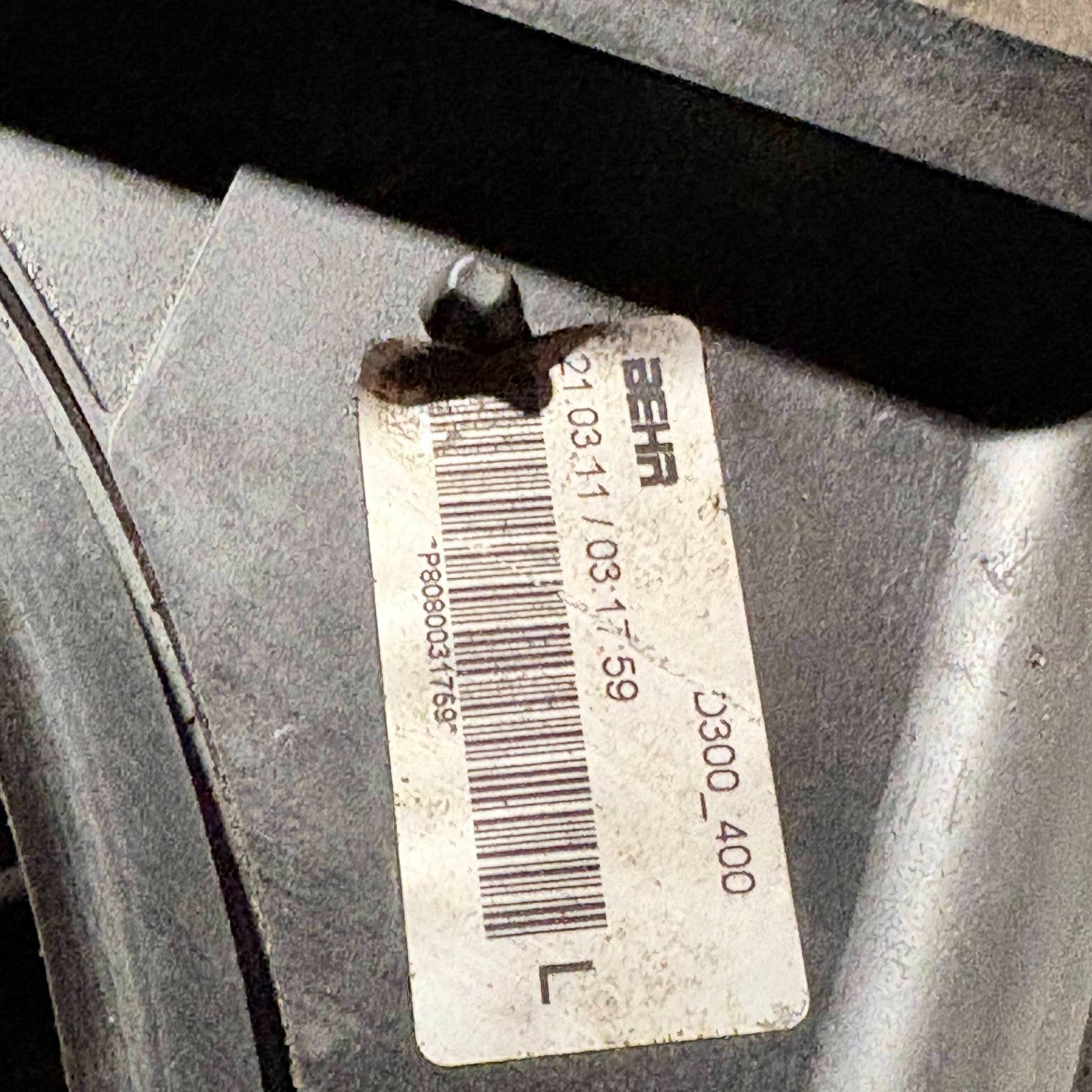 2011 VAUXHALL INSIGNIA ENGINE COOLING RADIATOR FAN P0270003