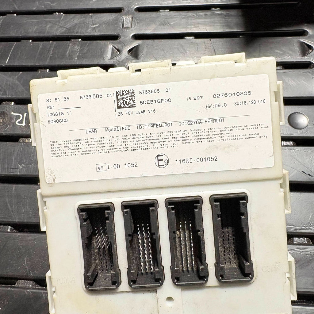 BMW FEM Fuse Box Front Electronic Module 8733505-01 F20 F22 F30 F32 2014-2020
