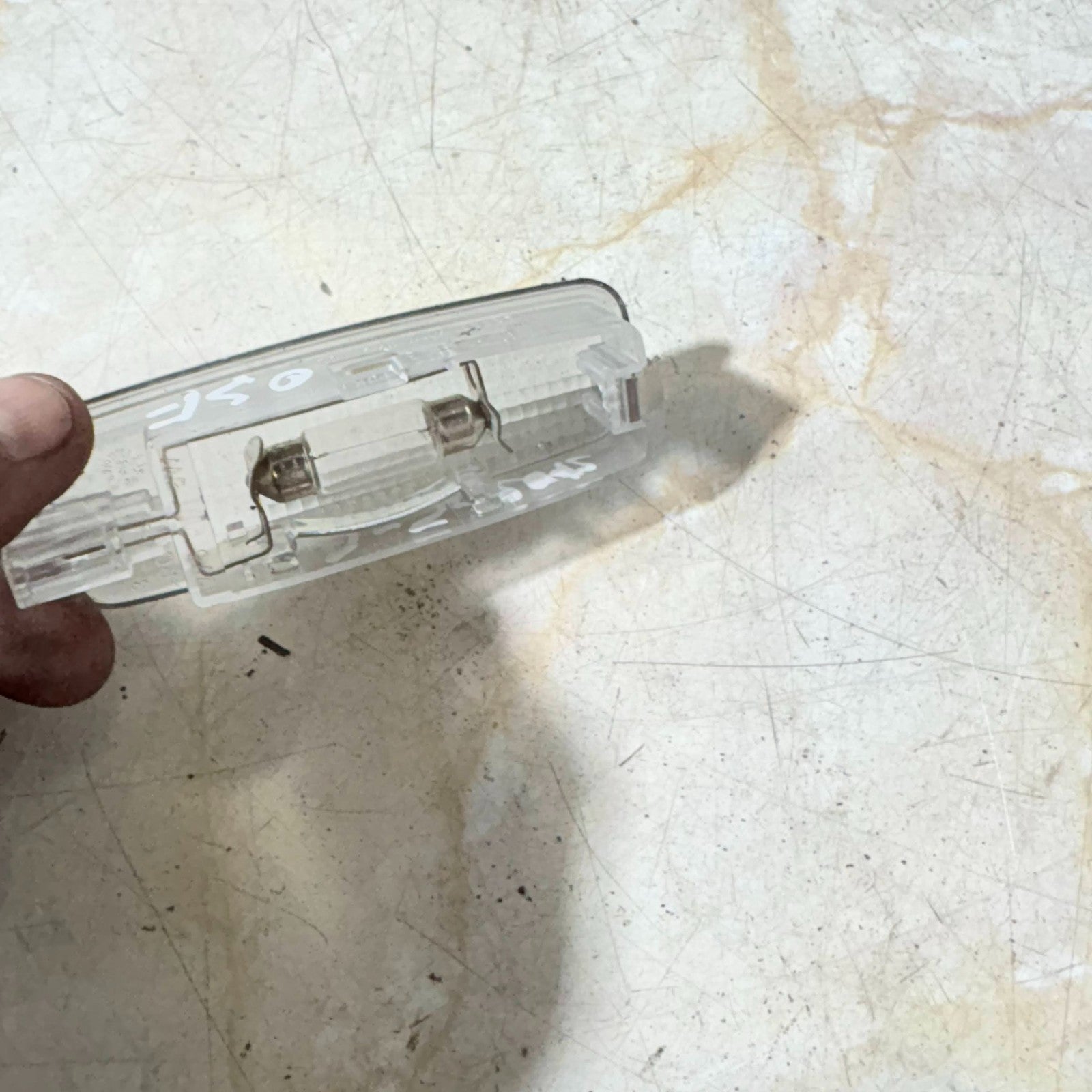 Audi A5 B8 2012-2016 Right Sun Visor Vanity Mirror Light 4E0947105A