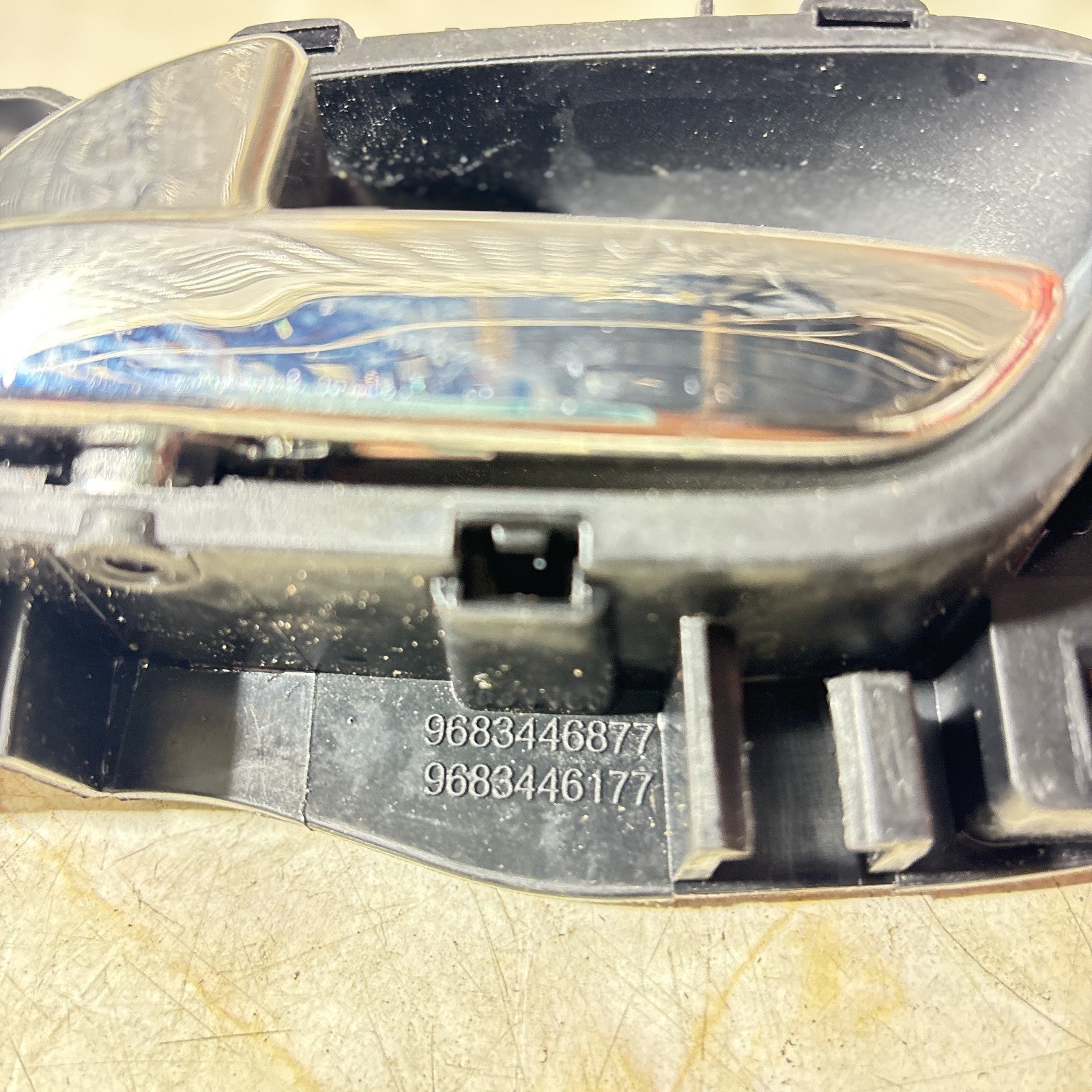 Citroen C3 Passenger Side Rear Interior Door Handle 9683446877 2009-2016