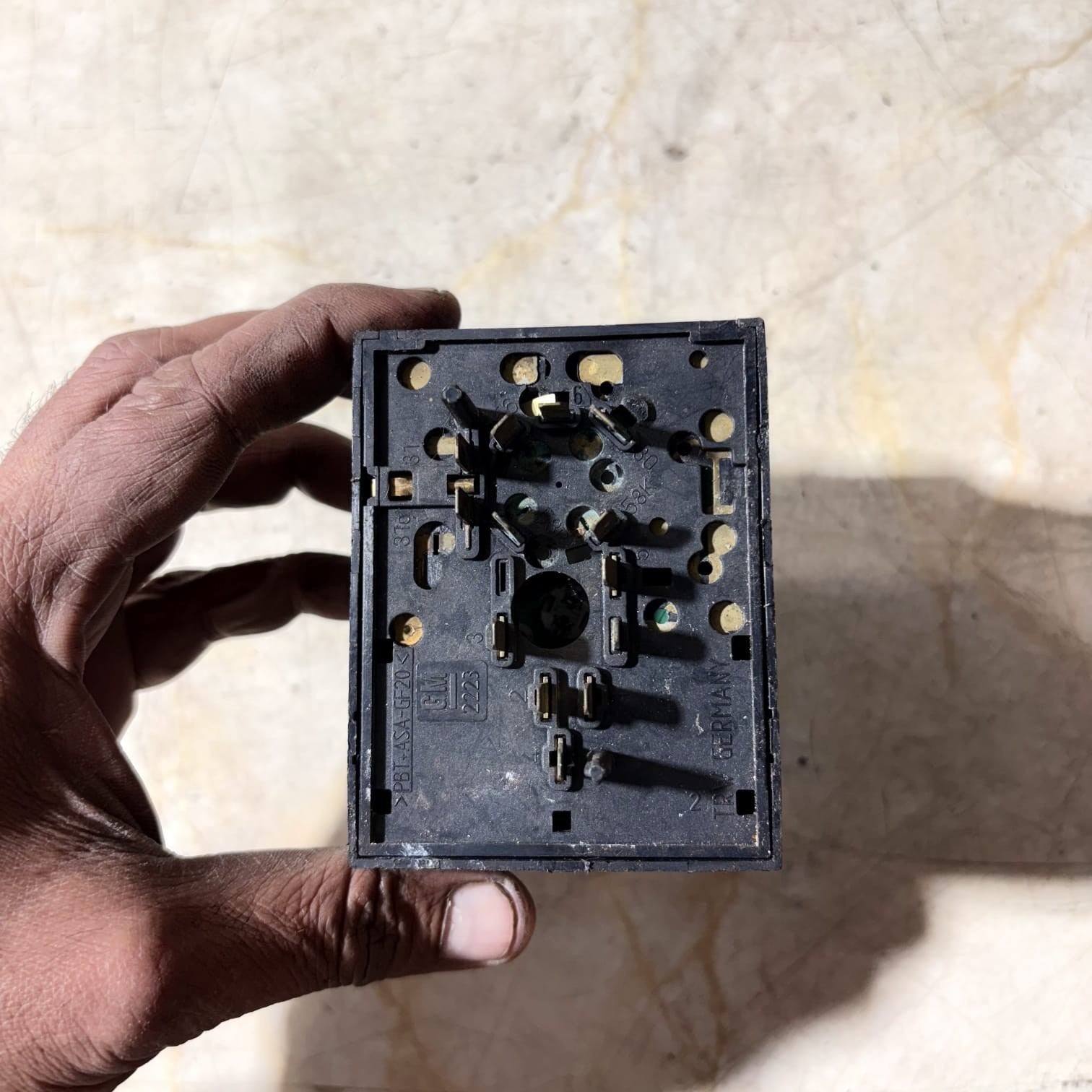 VAUXHALL ZAFIRA HEADLIGHT CONTROL SWITCH 09180775 #1