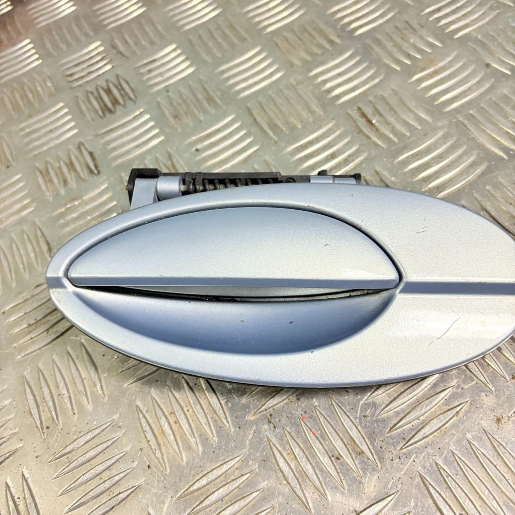 Citroen C5 Mk1 2001-2007 Rear Left NSR Exterior Door Handle Grey 9642829100