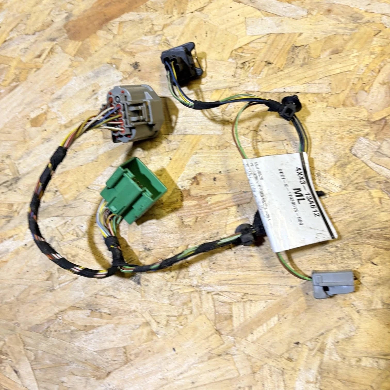JAGUAR X-TYPE SPORT E4 4 DOHC 2007 PEDAL WIRING LOOM 4X43-13A612 55JFVD520 T-294